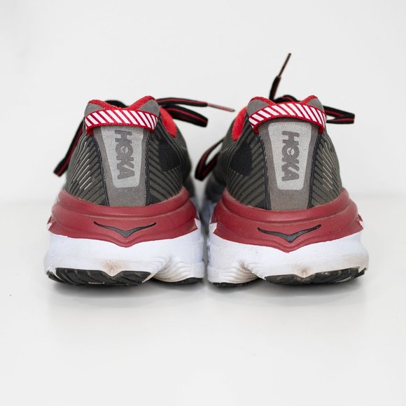 HOKA ONE ONE Bondi 5 Neutral Black/Formula One Mesh Running Shoes - Picture 4 of 7